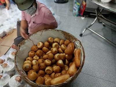 Preparing food